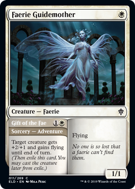 Faerie Guidemother (Throne of Eldraine) Near Mint Foil