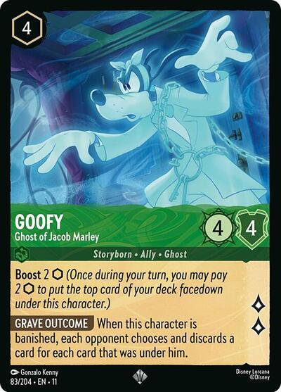 Goofy - Ghost of Jacob Marley (Winterspell) Near Mint