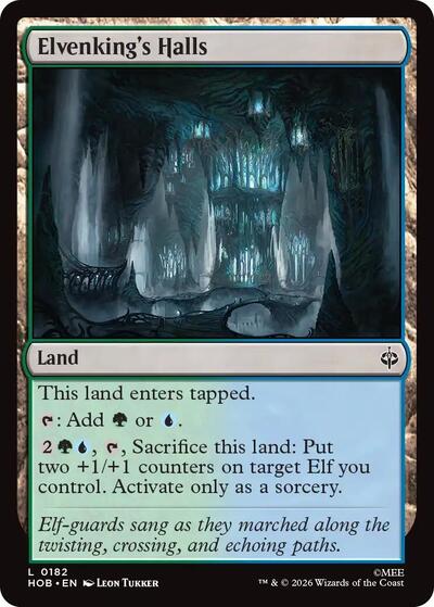 Elvenking's Halls (The Hobbit) Near Mint Foil