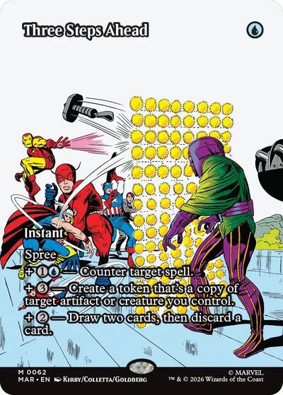 Three Steps Ahead (Borderless) (Marvel Eternal-Legal) Near Mint