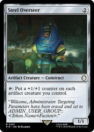 Steel Overseer (Universes Beyond: Fallout) Near Mint