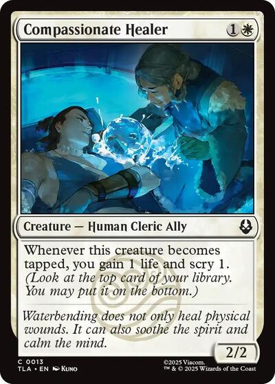 Compassionate Healer (Avatar: The Last Airbender) Near Mint Foil