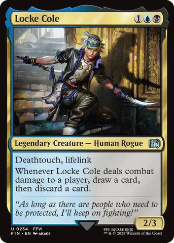 Locke Cole (Universes Beyond: FINAL FANTASY) Near Mint