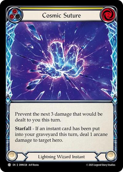 Cosmic Suture (Yellow) (Omens of the Third Age) Near Mint Foil