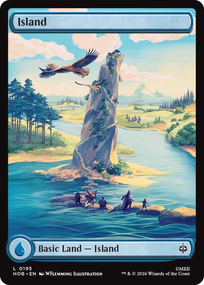 Island (0195) (The Hobbit) Near Mint Foil