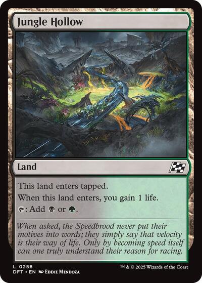 Jungle Hollow (Aetherdrift) Near Mint Foil