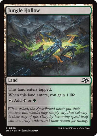 Jungle Hollow (Aetherdrift) Near Mint Foil