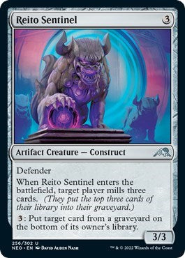 Reito Sentinel (Kamigawa: Neon Dynasty) Near Mint Foil