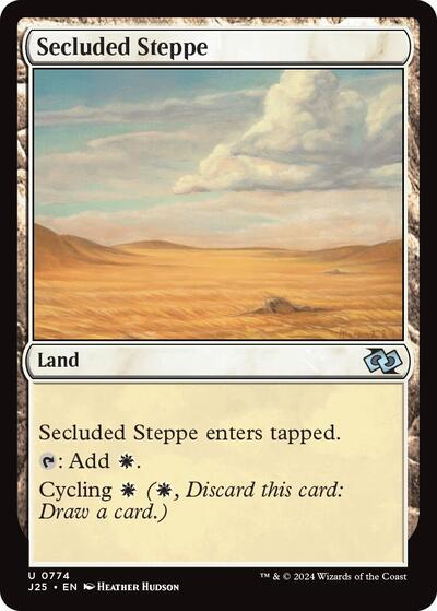 Secluded Steppe (Foundations Jumpstart) Near Mint
