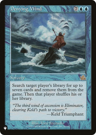 Denying Wind (The List) Near Mint