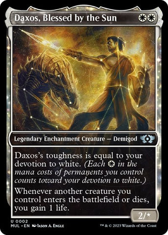 Daxos, Blessed by the Sun (March of the Machine: Multiverse Legends) Near Mint Foil
