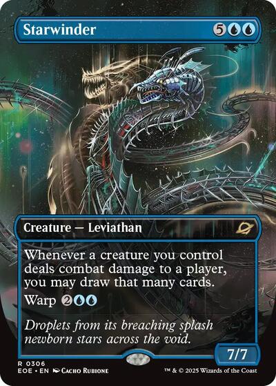 Starwinder (0306) (Borderless) (Edge of Eternities) Near Mint