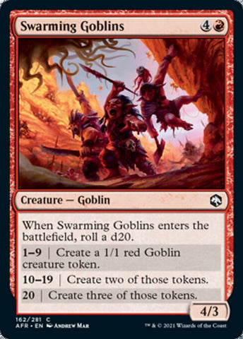 Swarming Goblins (Adventures in the Forgotten Realms) Near Mint