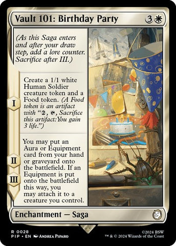 Vault 101: Birthday Party (Universes Beyond: Fallout) Near Mint
