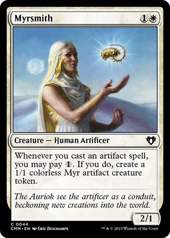 Myrsmith (Commander Masters) Near Mint Foil