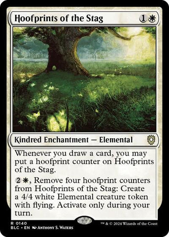 Hoofprints of the Stag (Commander: Bloomburrow) Near Mint