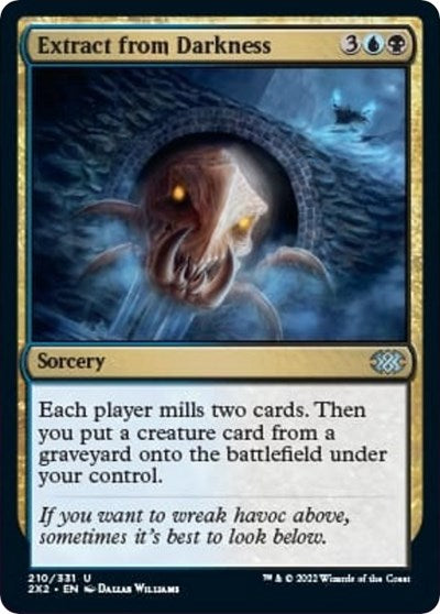 Extract from Darkness (Double Masters 2022) Near Mint