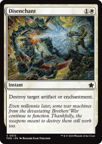 Disenchant (Foundations) Near Mint