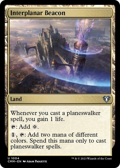 Interplanar Beacon (Commander Masters) Near Mint
