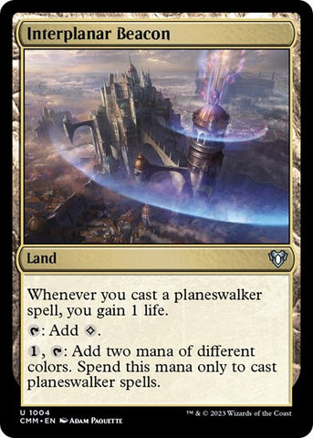 Interplanar Beacon (Commander Masters) Near Mint