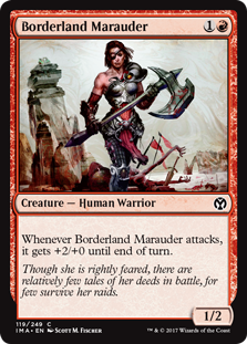 Borderland Marauder (Iconic Masters) Near Mint Foil