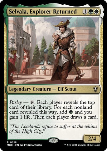 Selvala, Explorer Returned (Commander: Murders at Karlov Manor) Near Mint