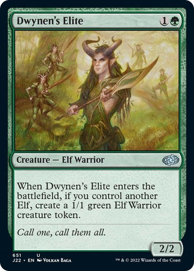Dwynen's Elite (Jumpstart 2022) Near Mint