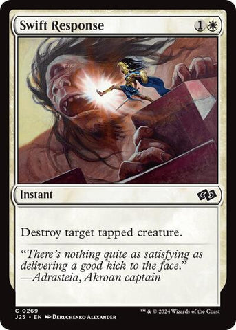 Swift Response (Foundations Jumpstart) Near Mint