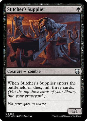 Stitcher's Supplier (Commander: Modern Horizons 3) Near Mint