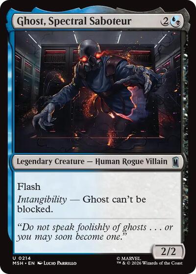Ghost, Spectral Saboteur (Marvel Super Heroes) Near Mint