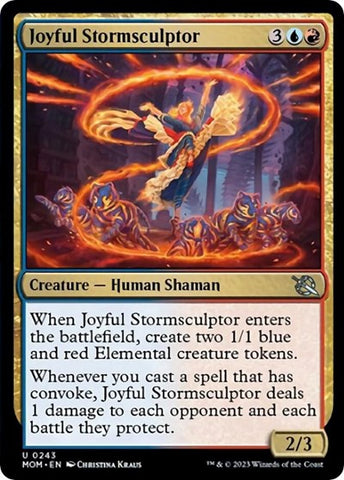 Joyful Stormsculptor (March of the Machine) Near Mint Foil