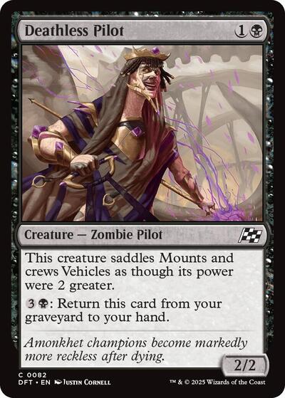 Deathless Pilot (Aetherdrift) Near Mint Foil