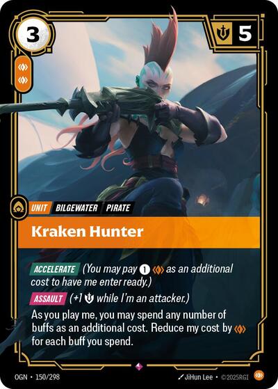 Kraken Hunter (Origins) Near Mint Foil
