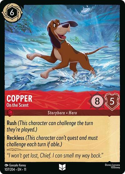 Copper - On the Scent (Winterspell) Near Mint