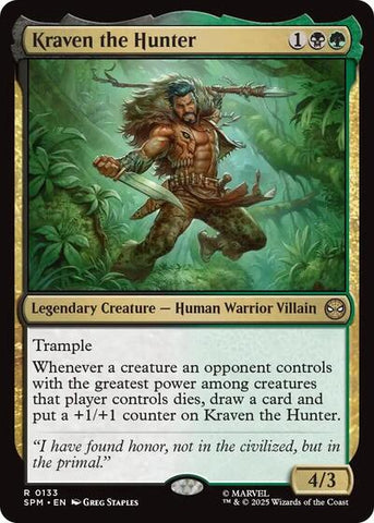 Kraven the Hunter (Marvel's Spider-Man) Near Mint
