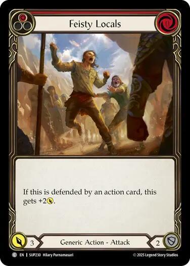 Feisty Locals (Red) (Super Slam) Near Mint