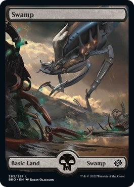 Swamp (283) - Full Art (The Brothers' War) Near Mint
