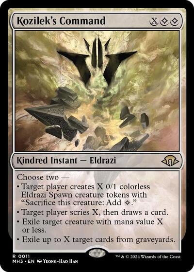 Kozilek's Command (Modern Horizons 3) Near Mint