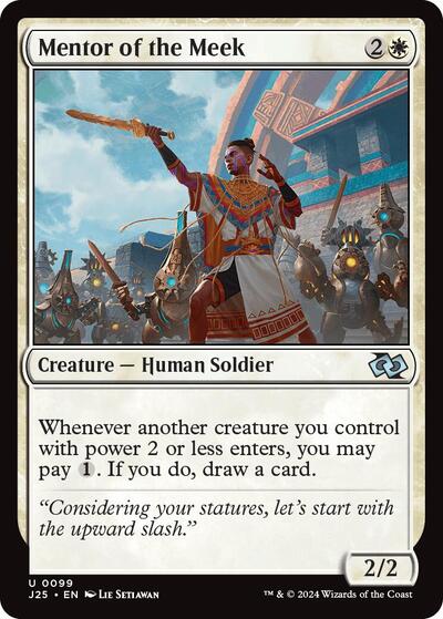 Mentor of the Meek (Foundations Jumpstart) Near Mint