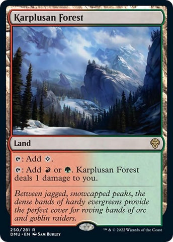 Karplusan Forest (Dominaria United) Near Mint