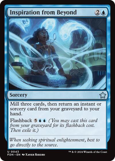 Inspiration from Beyond (Foundations) Near Mint