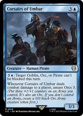 Corsairs of Umbar (Commander: The Lord of the Rings: Tales of Middle-earth) Near Mint