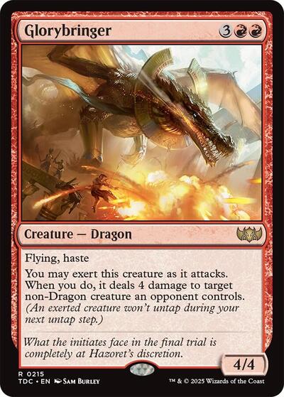 Glorybringer (Commander: Tarkir: Dragonstorm) Near Mint