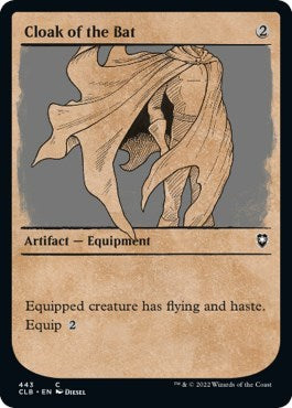 Cloak of the Bat (Showcase) (Commander Legends: Battle for Baldur's Gate) Near Mint Foil