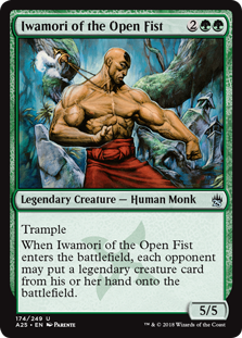 Iwamori of the Open Fist (Masters 25) Near Mint
