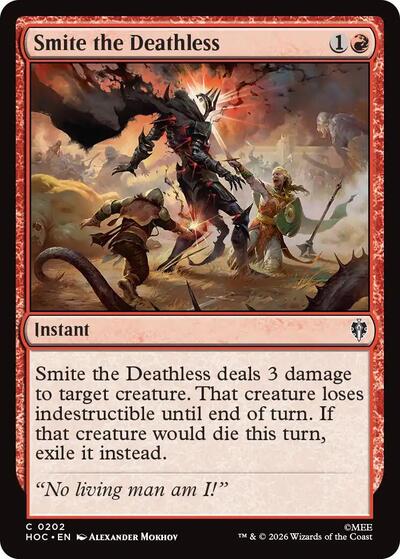 Smite the Deathless (The Hobbit: Eternal-Legal) Near Mint