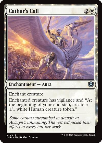 Cathar's Call (Innistrad Remastered) Light Play Foil