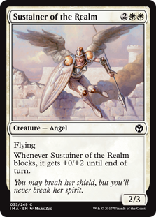 Sustainer of the Realm (Iconic Masters) Near Mint Foil