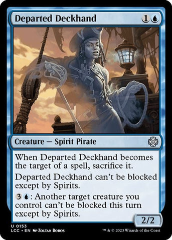 Departed Deckhand (Commander: The Lost Caverns of Ixalan) Near Mint
