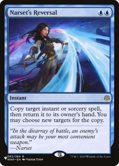 Narset's Reversal (The List) Near Mint